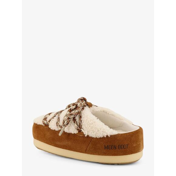 Moon Boot Women Shearling And Suede Slip-On - Picture 3 of 5